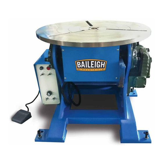 Baileigh WP-1100 Operator's Manual