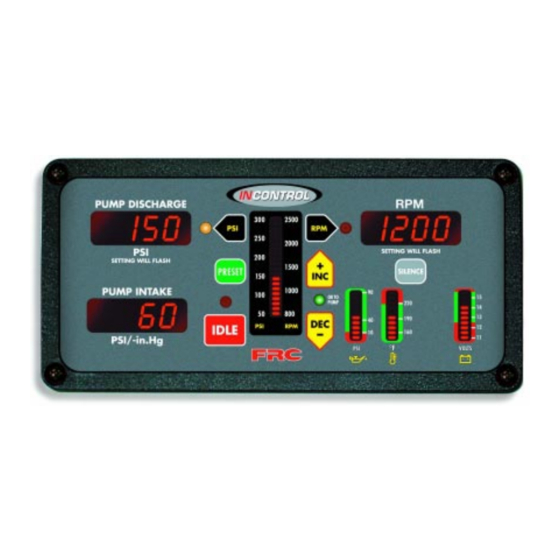 FRC InControl TGA100 Manual