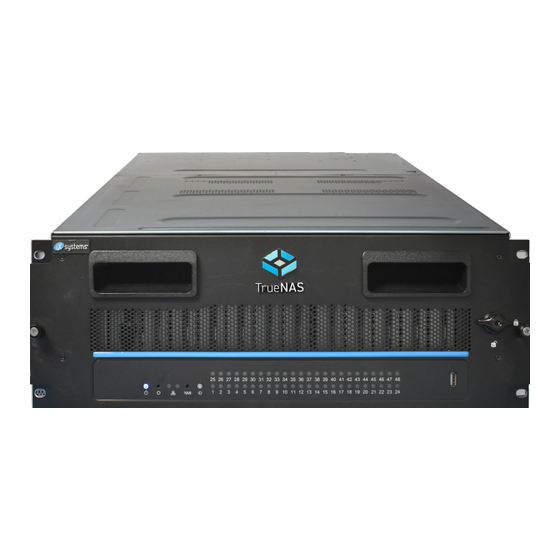 iXsystems TrueNAS R50 Basic Setup Manual