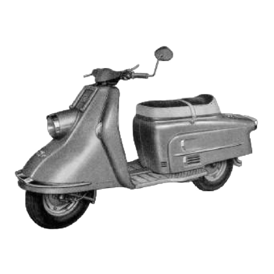 HEINKEL TOURIST 103 A-2 1965 Owner's Manual