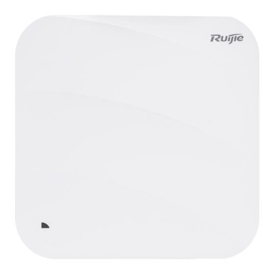 Ruijie RG-AP880-AR Hardware  Installation And Reference Manual