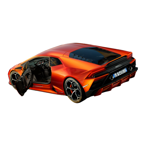 LAMBORGHINI HURACAN EVO QUICK MANUAL Pdf Download | ManualsLib