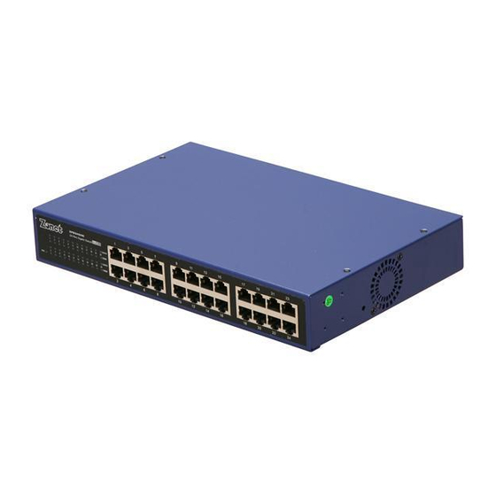 Zonet ZFS3424E Product Data