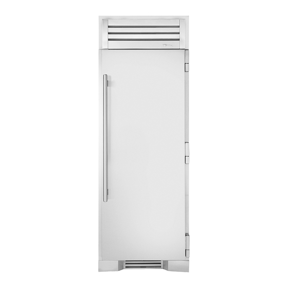 True TR-30 Installation & User Manual