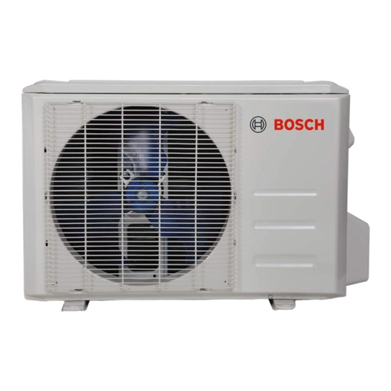 Bosch Climate 5000 Series Installation Manual