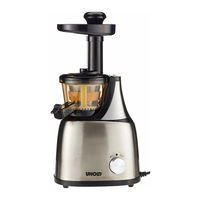 Unold SLOW JUICER Instructions For Use Manual
