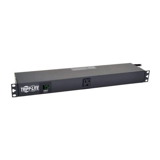 Tripp Lite Metered Rack PDU Owner's Manual