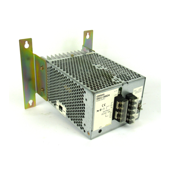 Omron S82J Manual