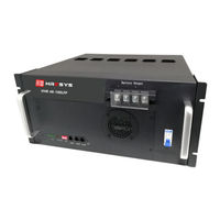 HRESYS VHR TL48100LFP Installation Manual