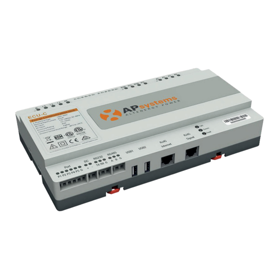 APsystems ECU-C Quick Installation Manual