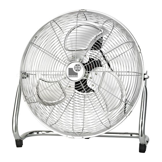 Morris MOR-20"FAN Quick Start Manual