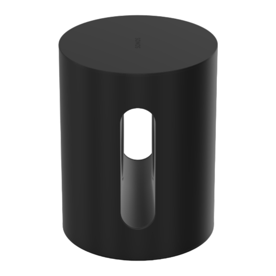 Sonos Sub Mini Manual
