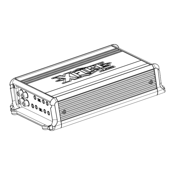 XFIRE AUDIO E-6004D Owner's Manual