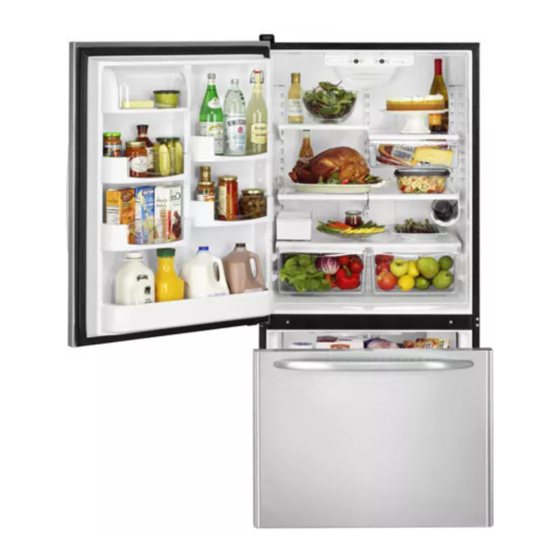 Maytag MBL2256KES - Refrigerator w/ Bottom Freezer Manuals