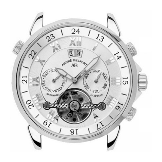 Chronos Manufactures AB-4410 Etoile Polaire Instruction Manual / International Guarantee