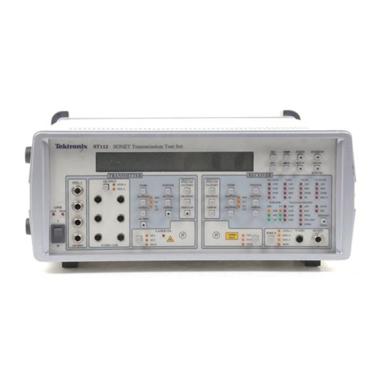 Tektronix ST112 User Manual