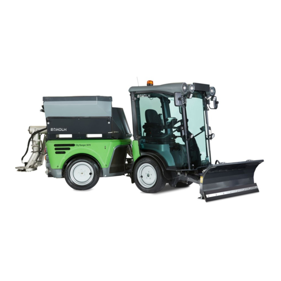 Egholm City Ranger 3070 Operator's Manual
