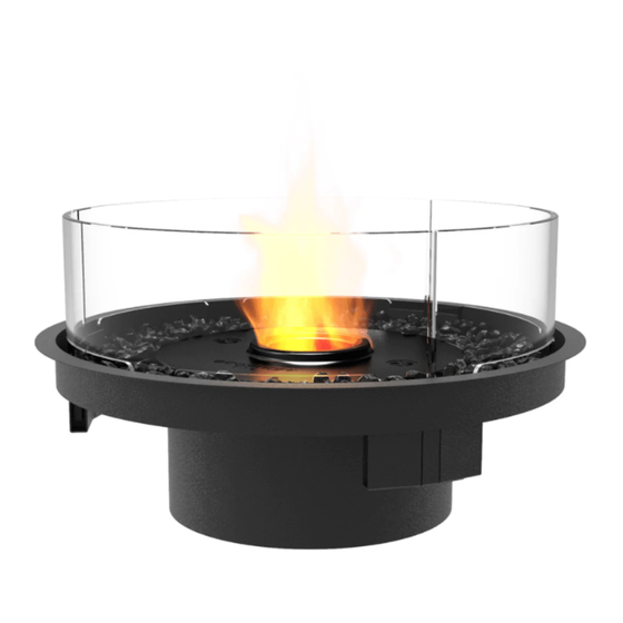 EcoSmart Fire Round 20 Clearances & Installation Manual