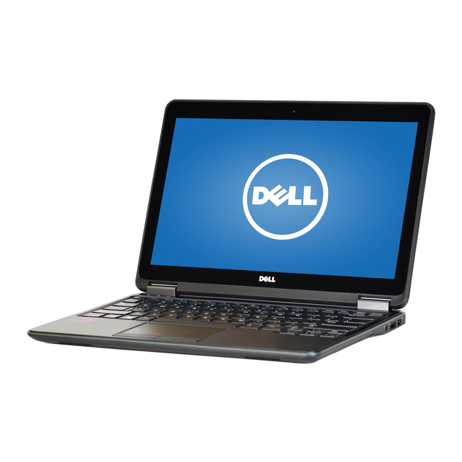 Dell Latitude E7240 Setup And Features Information