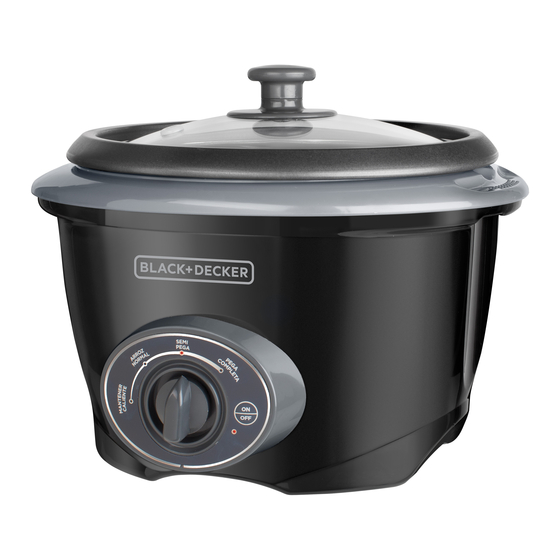 Black+Decker RCP516 Use And Care Manual
