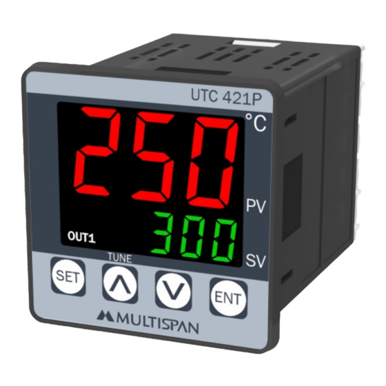 MULTISPAN UTC-421P Manual