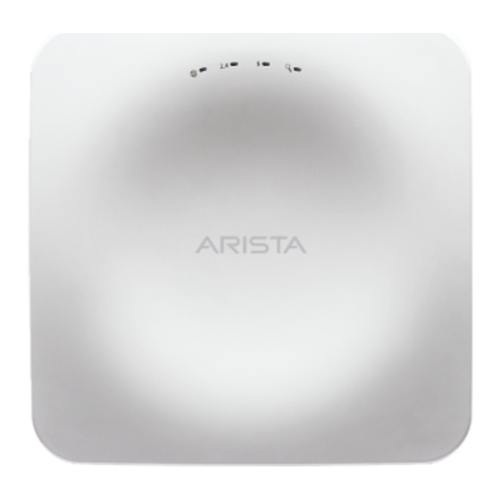 Arista C-120 Quick Start Manual
