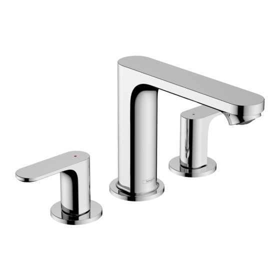 Hans Grohe Rebris S 72530000 Instructions For Use/Assembly Instructions