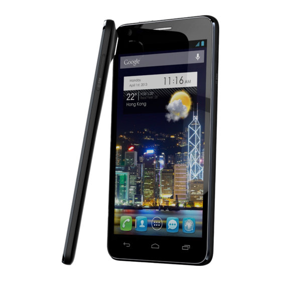 Alcatel One Touch 6033 Quick Start Manual