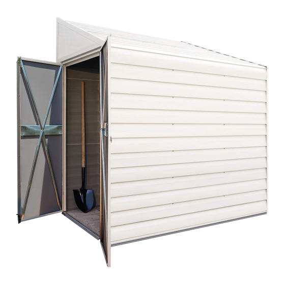Arrow Storage Products YardSaver YS47-A Owner's Manual & Assembly Manual