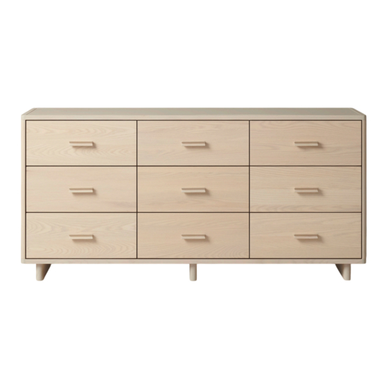 Maiden Home Clinton Dresser Assembly Instructions Manual