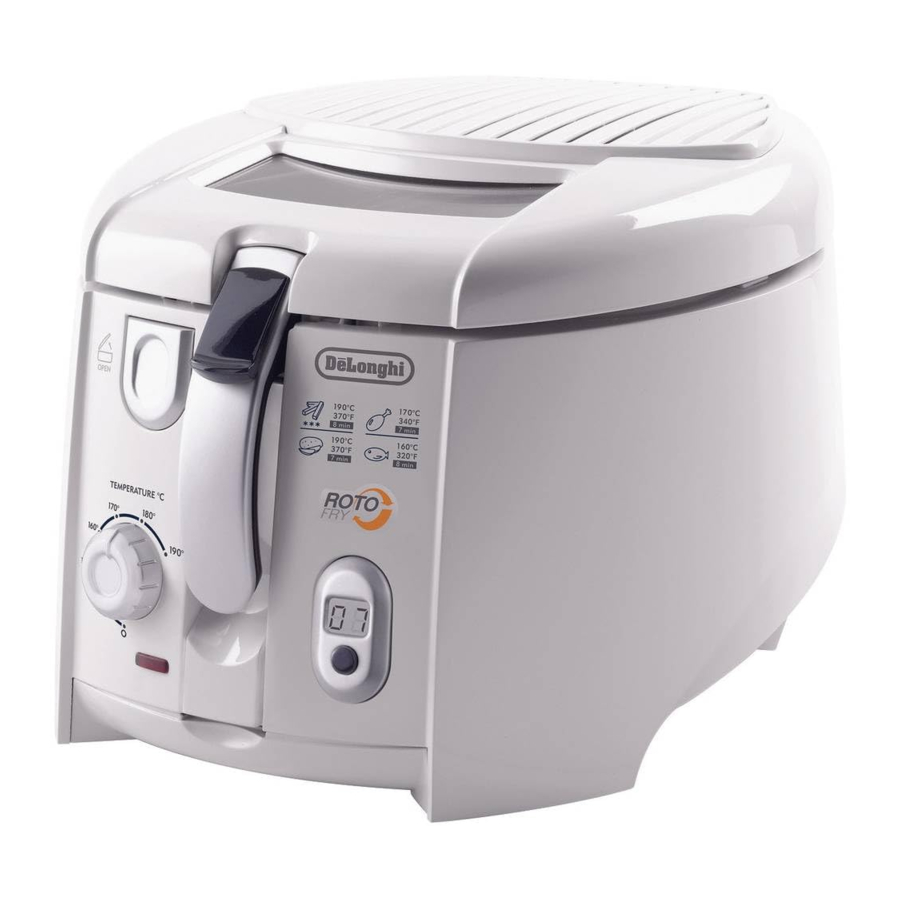 DeLonghi F28533.W1 Manual