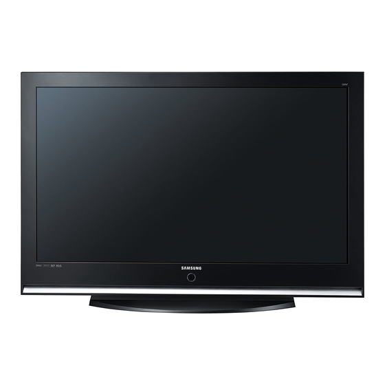 Samsung HP-S4253 - 42" Plasma TV Manual De Instrucciones