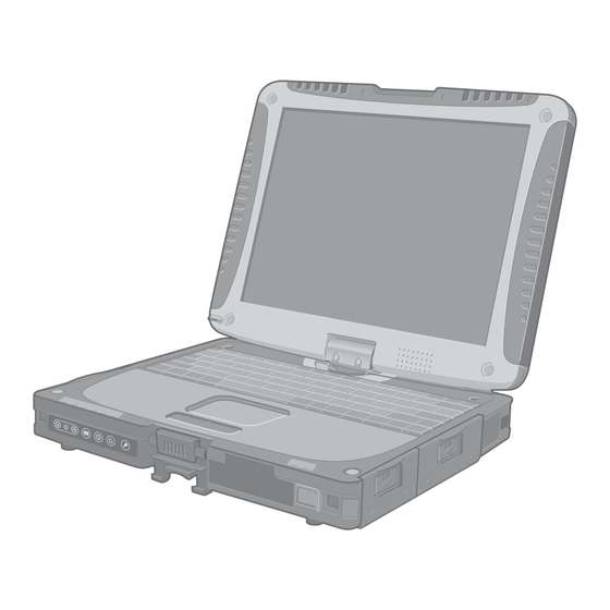 Panasonic CF-19CHGACJM - Toughbook 19 Touchscreen PC Version Manuals