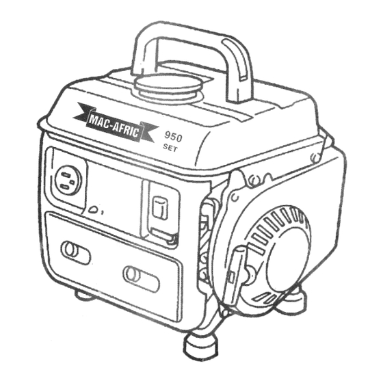 Mac Afric WH950 Owner's Manual