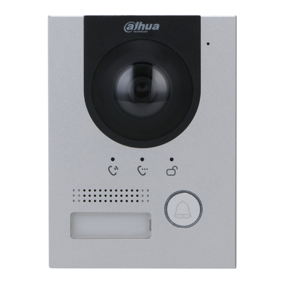 Dahua VDP Series Quick Installation Manual