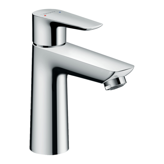 Hans Grohe Talis E 110 71711000 Instructions For Use/Assembly Instructions
