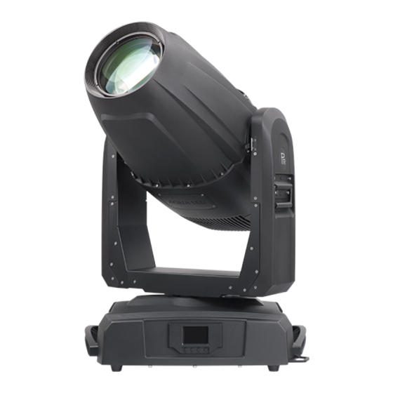 PR Lighting AQUA LED 3000-W FRAMING Manual