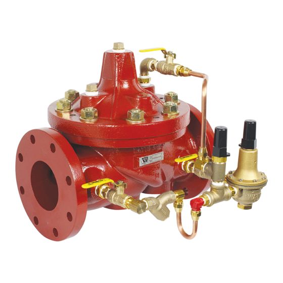 Watts AMES 910GD Installation, Operation And Maintenance Manual