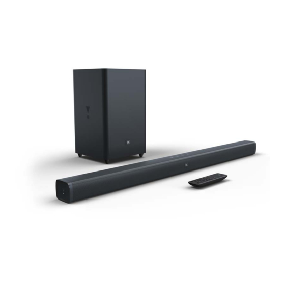 Harman JBL BAR 2.1 Manuals