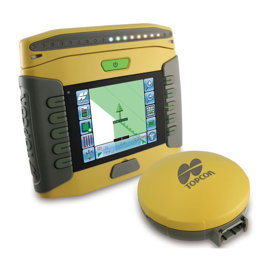 Topcon GX-45, SGR-1 - Console Quick Setup Manual