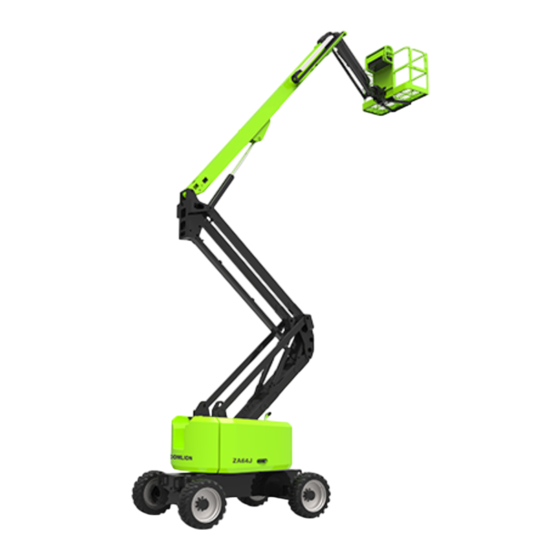 Zoomlion ZA64J Operation And Safety Manual