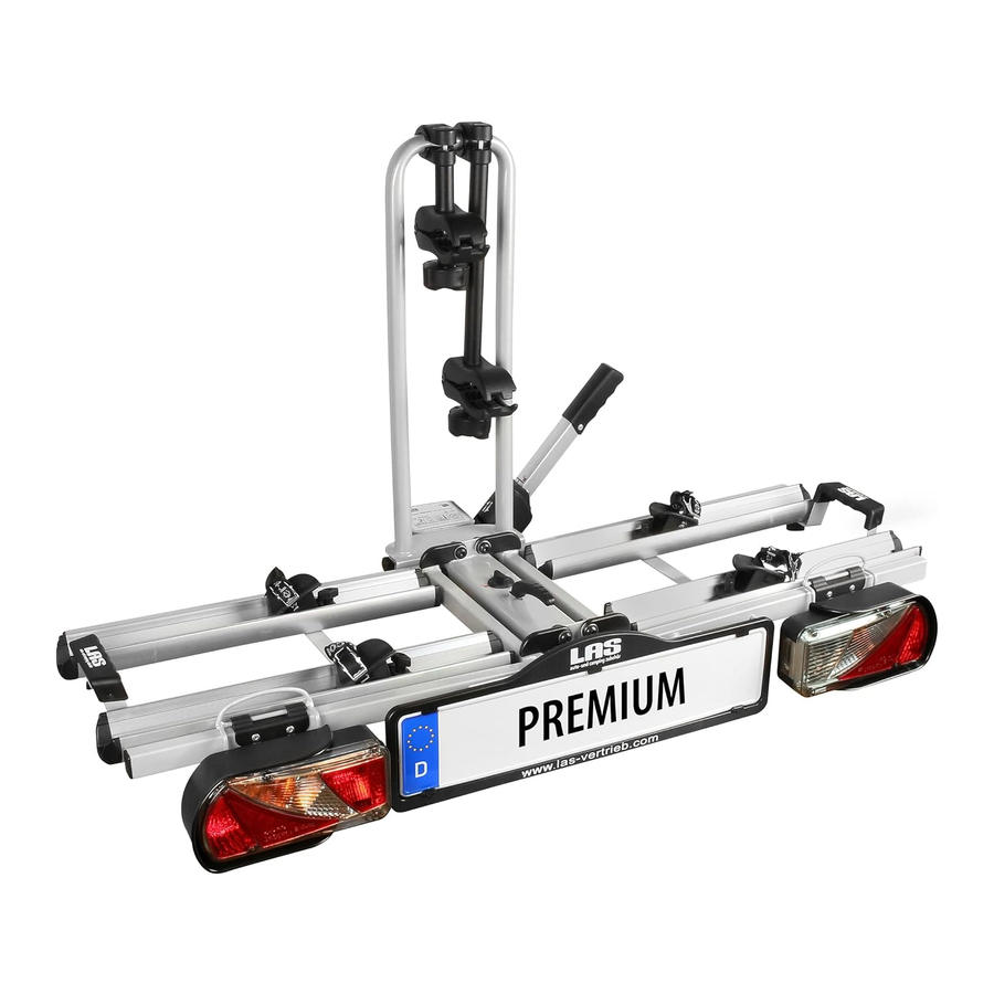 EUFAB PREMIUM 12011LAS - Bicycle Carrier Manual