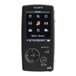 Sony NWZ-A815BLK - 2gb Digital Music Player Instructions Manual