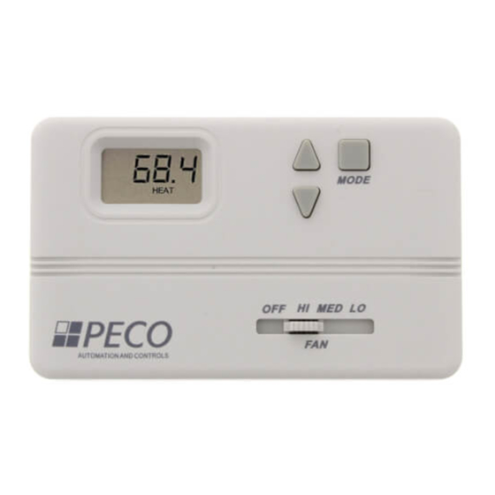 Peco T158 Installation Instructions