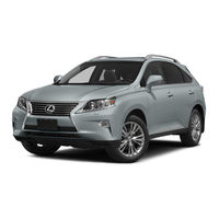 Lexus RX 350 2014 Quick Manual