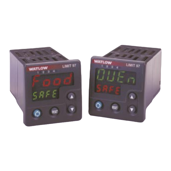 Watlow 97 series User Manual