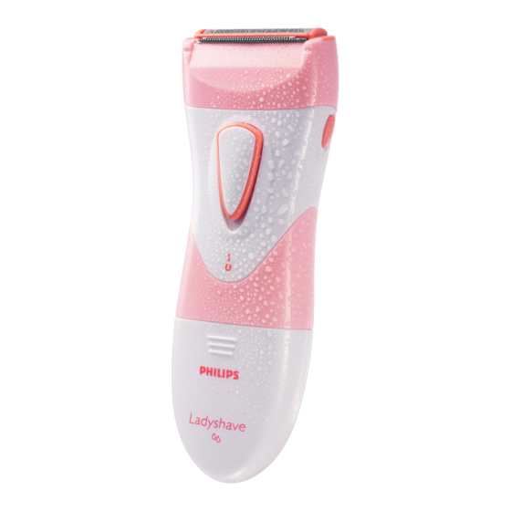 Philips Ladyshave HP6306 Specifications
