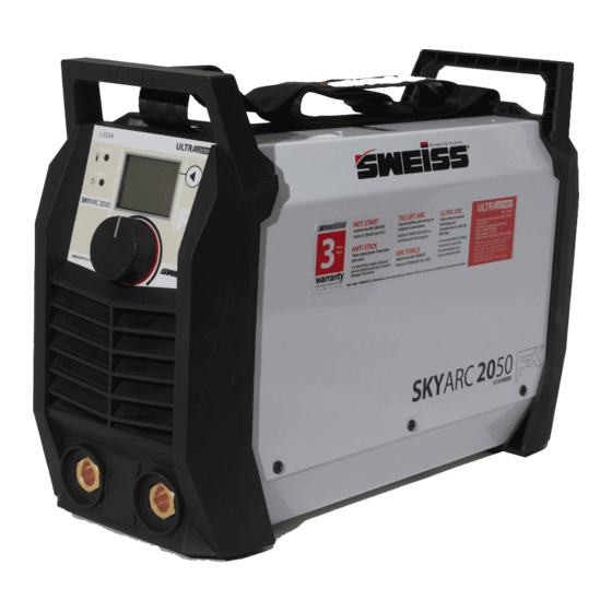 Sweiss SKYARC 2050 FX Operator's Manual