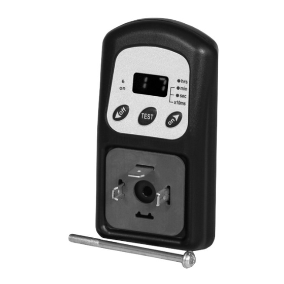 Jorc DLUX Timer 8500 Installation Instructions