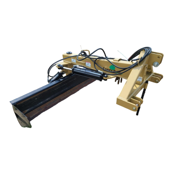 Land Pride Rear Blades RBT4096 Operator's Manual